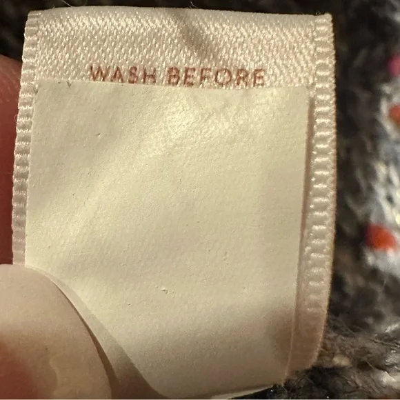 LC Lauren Conrad Women's Blue Knit Mock Neck Long Sleeve Pullover Sweater XS - Picture 10 of 10